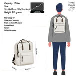 New Rebels New Rebels ® Tim Rucksack Wasserabweisend Beige/OlIV New Rebels New Rebels ® Tim Rucksack Wasserabweisend Beige/OlIV