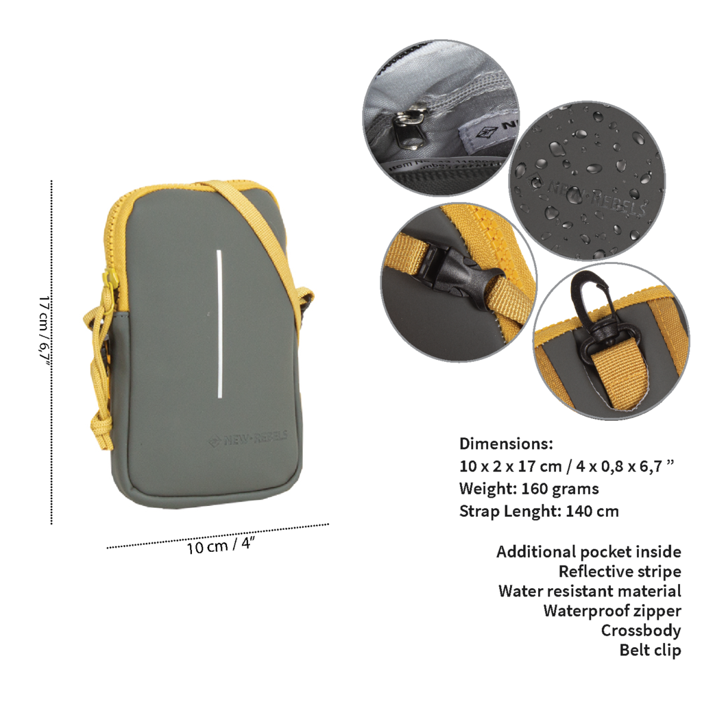 New Rebels New Rebels ® Tim Antracite/Occur Handytasche