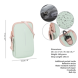 New Rebels New Rebels ® Tim Mint Blau/Soft Rosa Handytasche