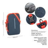 New Rebels New Rebels ® Tim Navy/Rot Handytasche