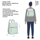 New Rebels New Rebels Daley Washington Mint 10L Rucksack Wasserabweisend