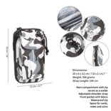 New Rebels New Rebels ® Mart Wasserabweisende Handytasche Schwarz Camouflage