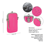 New Rebels Mart Philadelphia Neon Pink Phonepocket Water Repellent