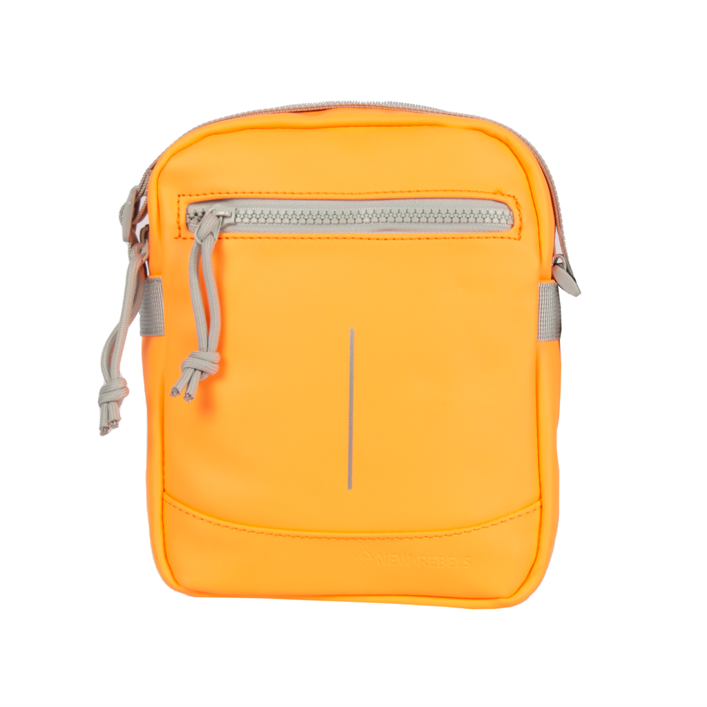 New Rebels Mart Columbus Neon Oranje Schoudertas Waterafstotend