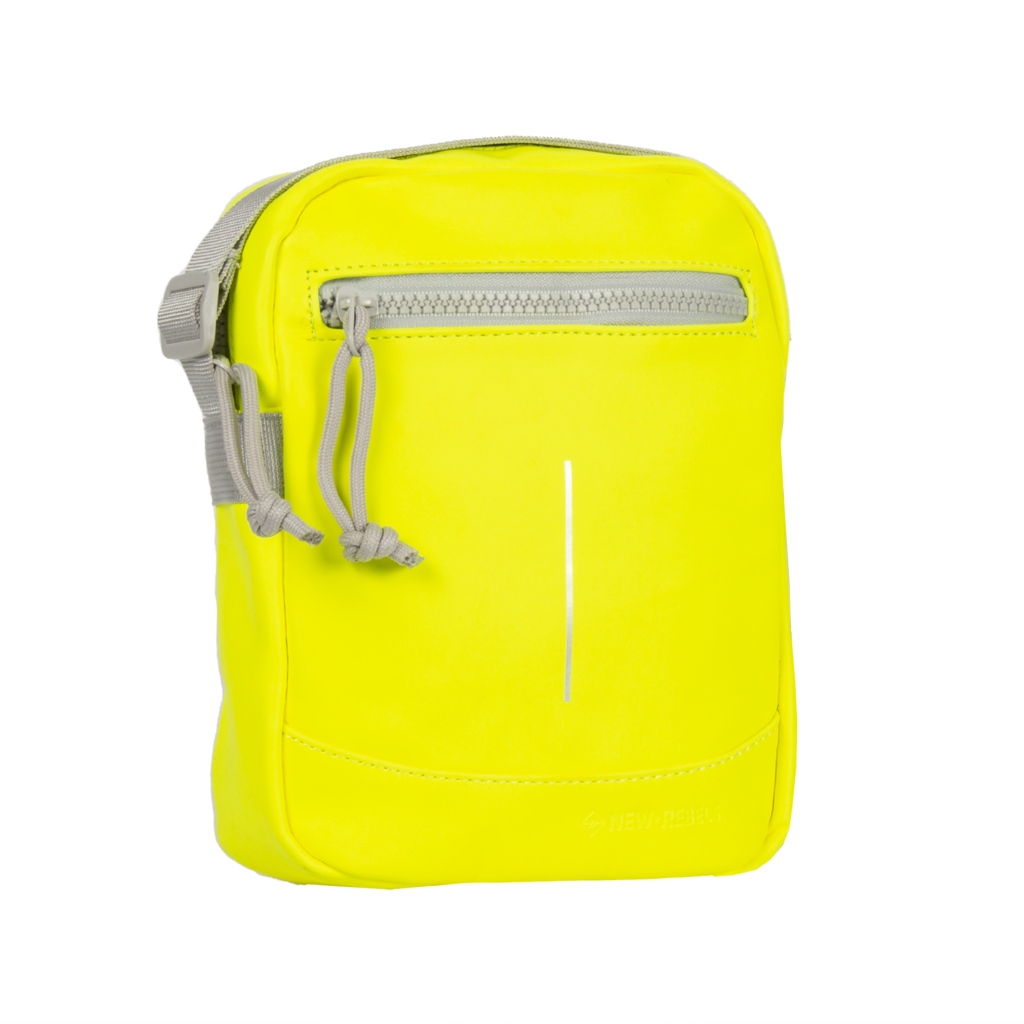 New Rebels Mart Columbus Neon Yellow Shoulder Bag Water Repellent