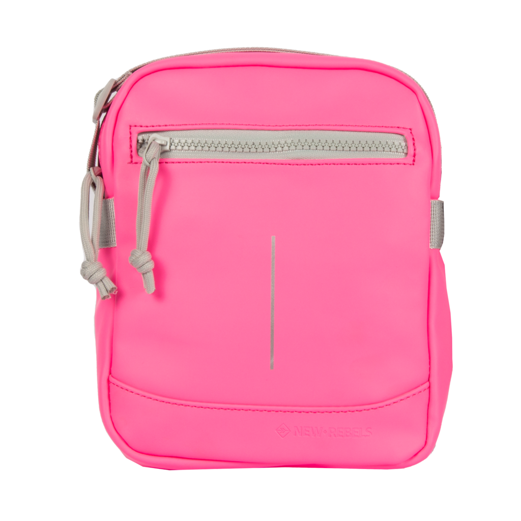 New Rebels Mart Columbus Neon Roze Schoudertas Waterafstotend