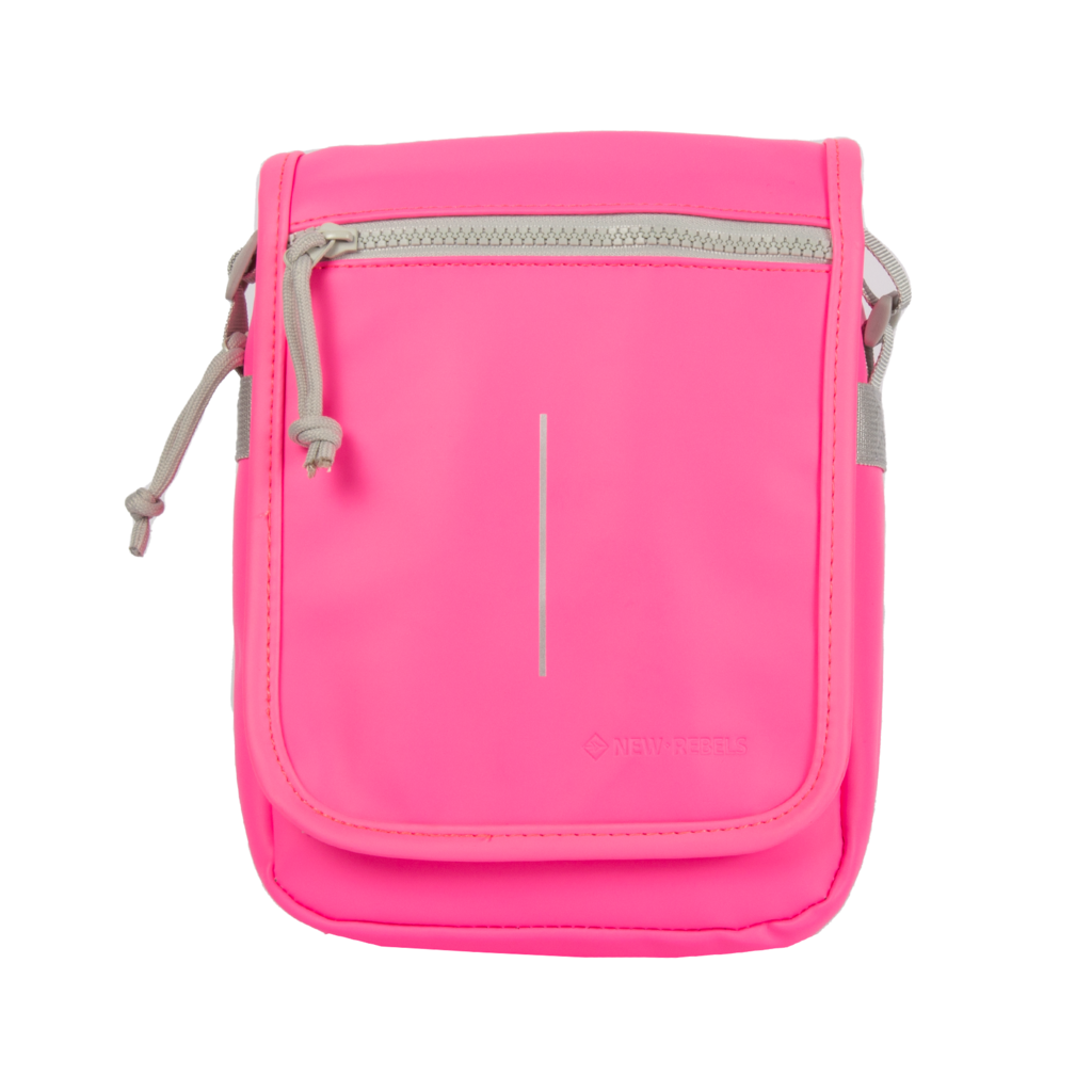 New Rebels Mart Louisville Neon Pink Shoulder Bag Water Repellent