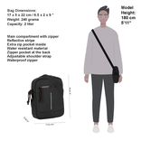 New Rebels New Rebels ® Mart - Schultertasche - Umhängetasche - Top Zip - Schwarz
