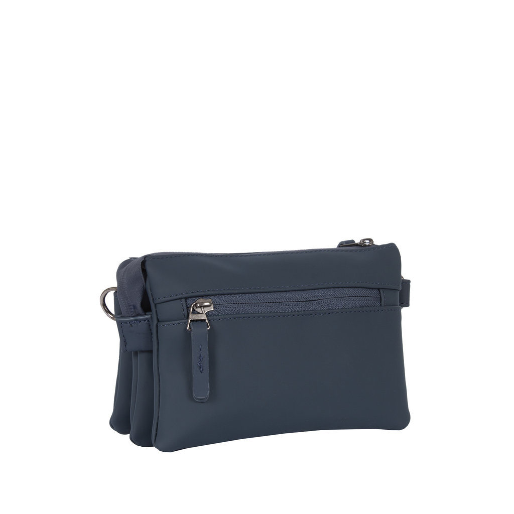 New Rebels New Rebels Linde Jersey City kleine Schultertasche Navy