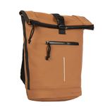 New Rebels  Mart New York Cognac 19L Rugtas Rolltop Waterafstotend Laptop 15.6