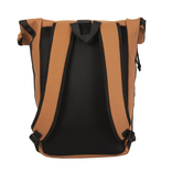 New Rebels New Rebels Mart New York Cognac 21L Rugtas Rolltop Waterafstotend Laptop 15.6"