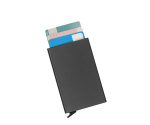 Slim Red ID Credit Card Case By Orgaexpert – Made In Germany (1A Quality)