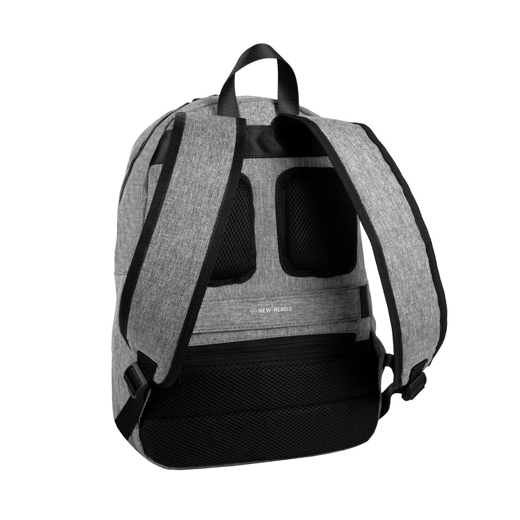 New Rebels Boyan New Orleans Grey 17L Backpack Recycled Nylon