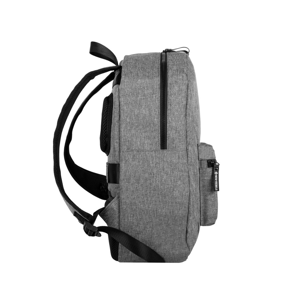 New Rebels New Rebels Boyan New Orleans Grau 17L Rucksack Recyceltes Nylon