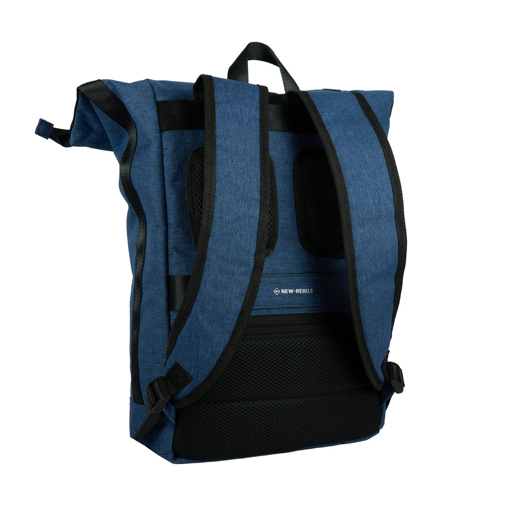 New Rebels New Rebels Boyan  New York Navy 19L Rolltop Rugzak Gerecycled Nylon