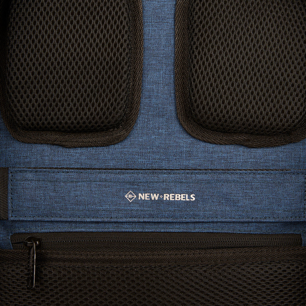 New Rebels New Rebels Boyan  New York Navy 19L Rolltop Rugzak Gerecycled Nylon