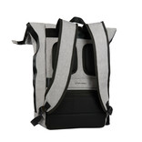 New Rebels Boyan  New York Grey 19L Rolltop Backpack Recyled Nylon