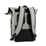 New Rebels New Rebels Boyan  New York Grey 19L Rolltop Backpack Recyled Nylon