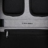 New Rebels New Rebels Boyan  New York Grey 19L Rolltop Backpack Recyled Nylon