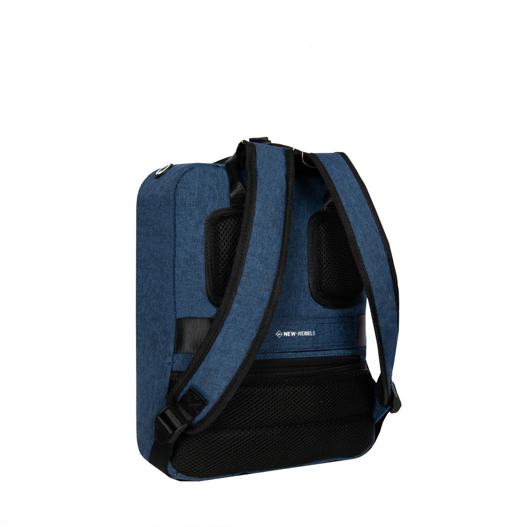 New Rebels New Rebels Boyan Chicago Marineblau 9L Rucksack Recyceltes Nylon