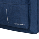 New Rebels New Rebels Boyan Chicago Navy 9L Rugzak Gerecycled Nylon