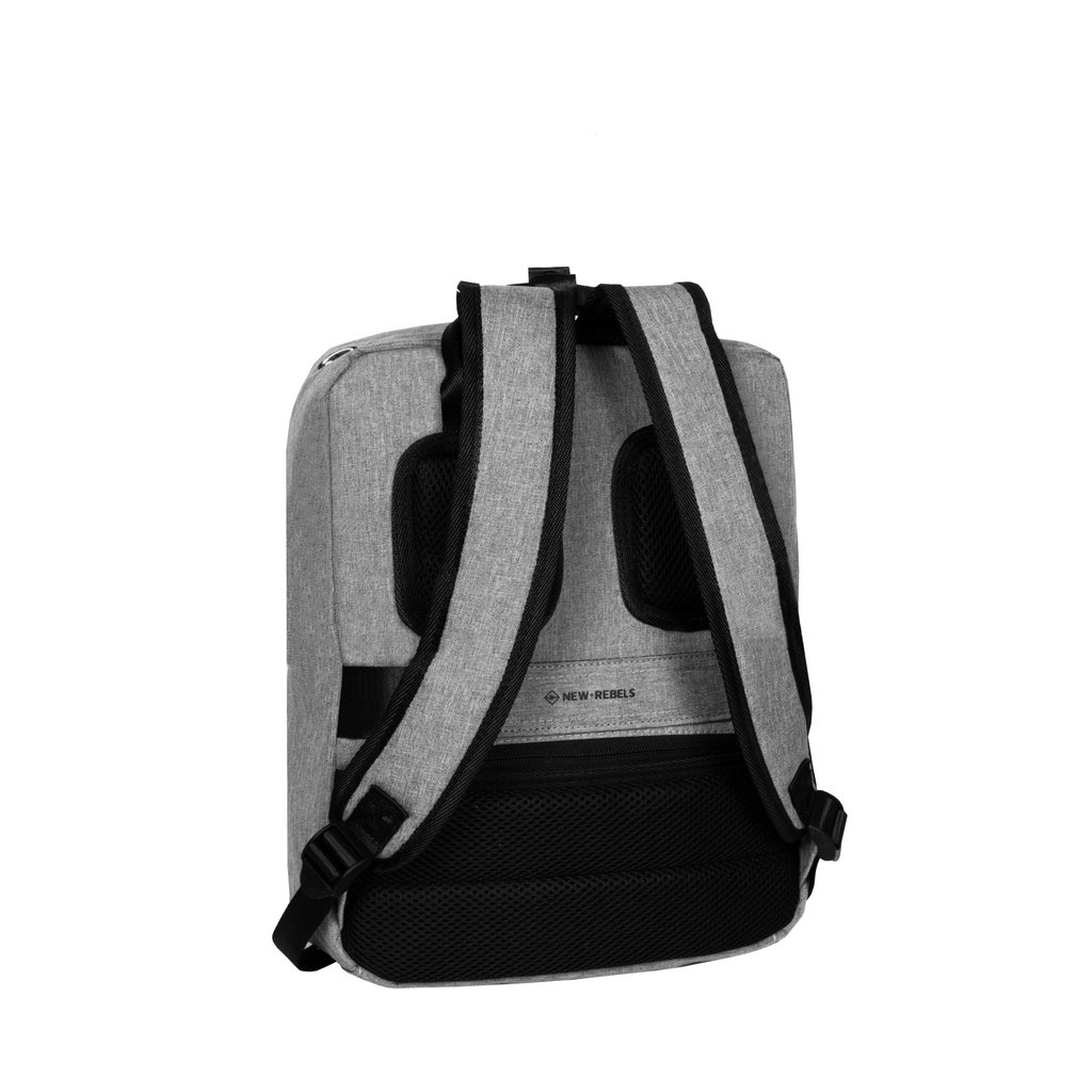 New Rebels Boyan Chicago Grey 9L Backpack Recycled Nylon