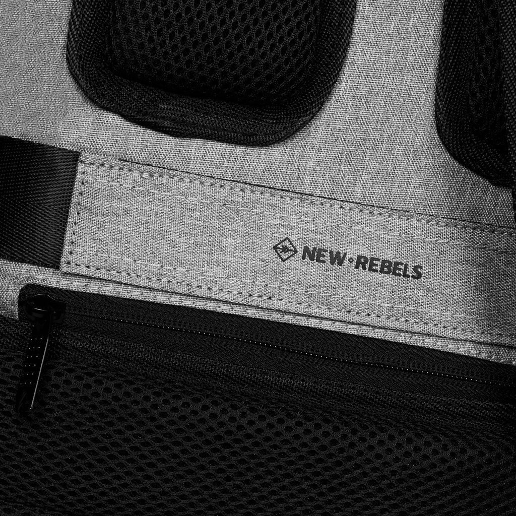 New Rebels New Rebels Boyan Chicago Grey 9L Backpack Recycled Nylon