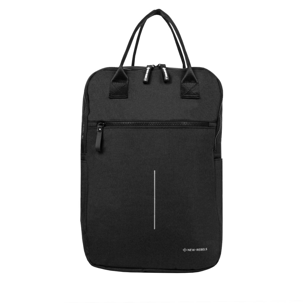 New Rebels Boyan Portland Black 10L Backpack Recycled Nylon