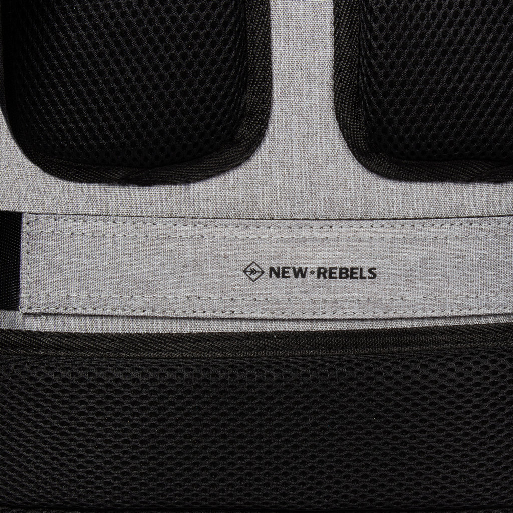 New Rebels New Rebels Boyan Portland Grijs 10L Rugzak Gerecycled Nylon