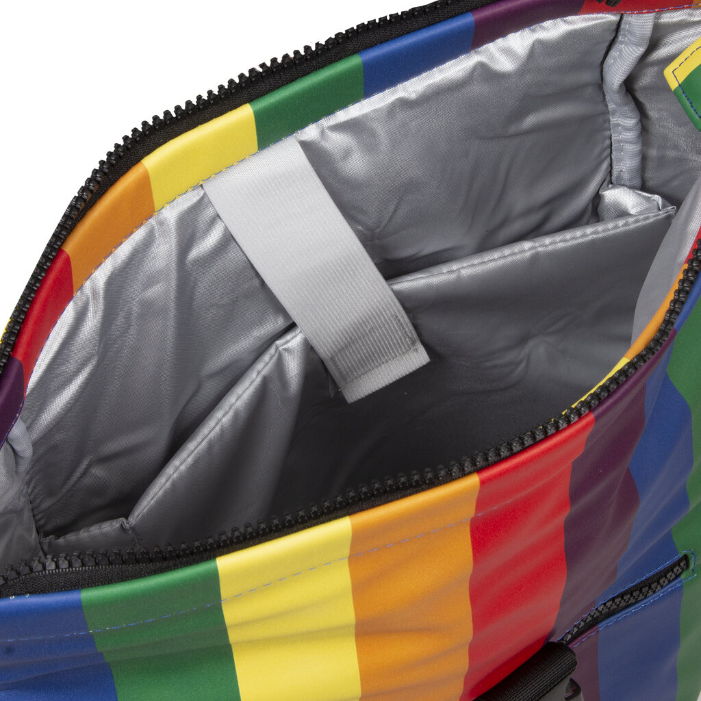 New Rebels New Rebels ® Mart - Rolltop - Rugzak - Waterafstotend  - Regenboog - Rainbow - Large II - Rugtas