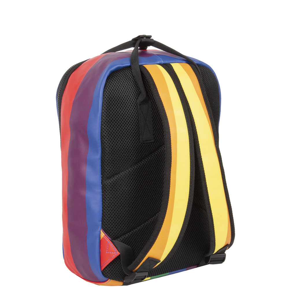 New Rebels Mart Chicago 18L Regenboog Rugzak Waterafstotend Laptop 13"