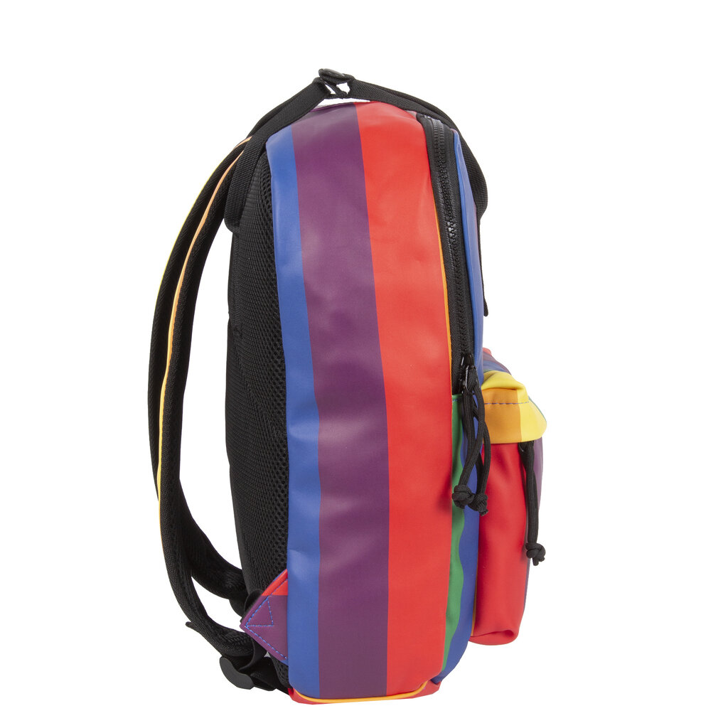 New Rebels Mart Chicago 18L Regenboog Rugzak Waterafstotend Laptop 13"