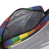 New Rebels New Rebels Mart Bronx Regenboog 8L A4 Schoudertas met Flapover Waterafstotend