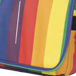 New Rebels New Rebels Mart Bronx Regenboog 8L A4 Schoudertas met Flapover Waterafstotend
