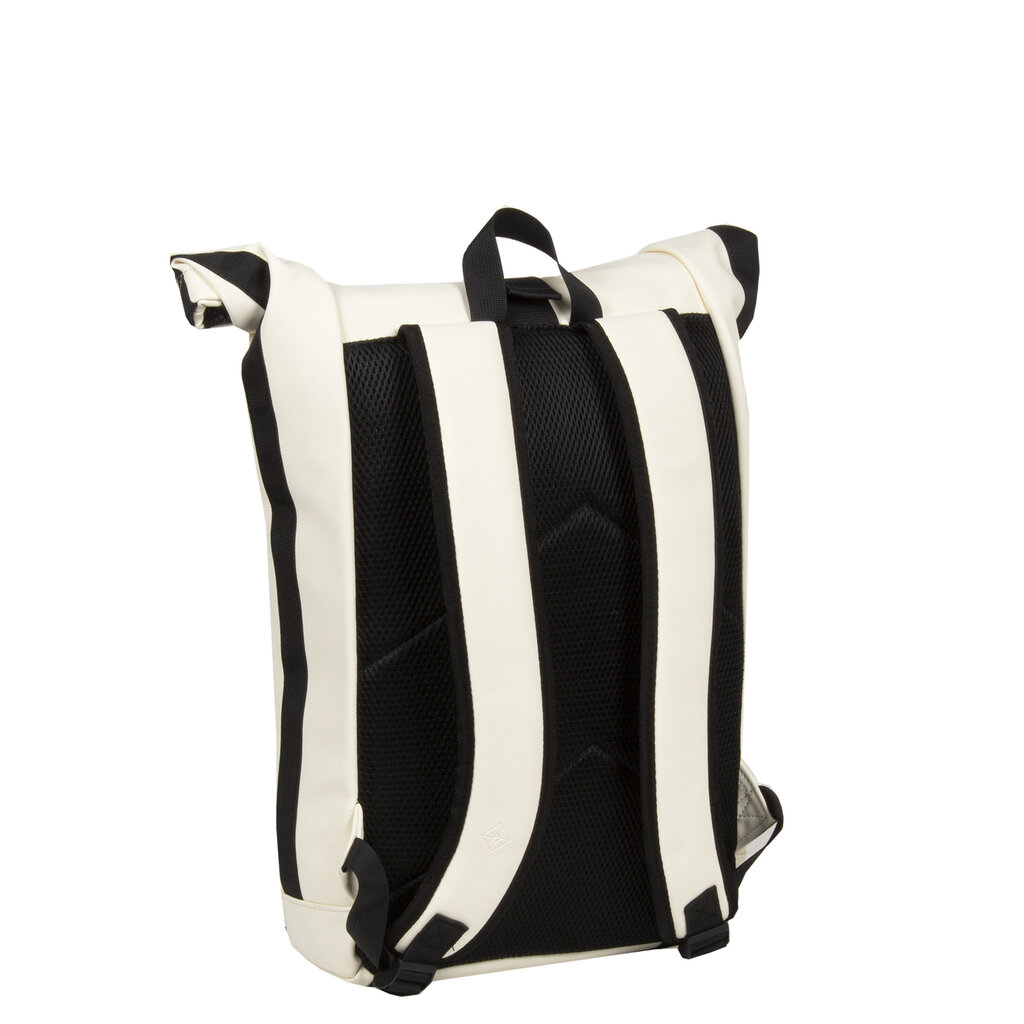 New Rebels New Rebels Mart New York Off Weiß 21L Rucksack Rolltop Wasserabweisend Laptop 15.6"