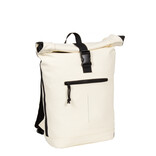 New Rebels New Rebels Mart New York Off Weiß 21L Rucksack Rolltop Wasserabweisend Laptop 15.6"