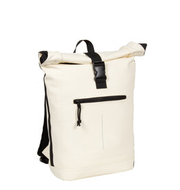 New Rebels New Rebels Mart New York Off Weiß 21L Rucksack Rolltop Wasserabweisend Laptop 15.6"