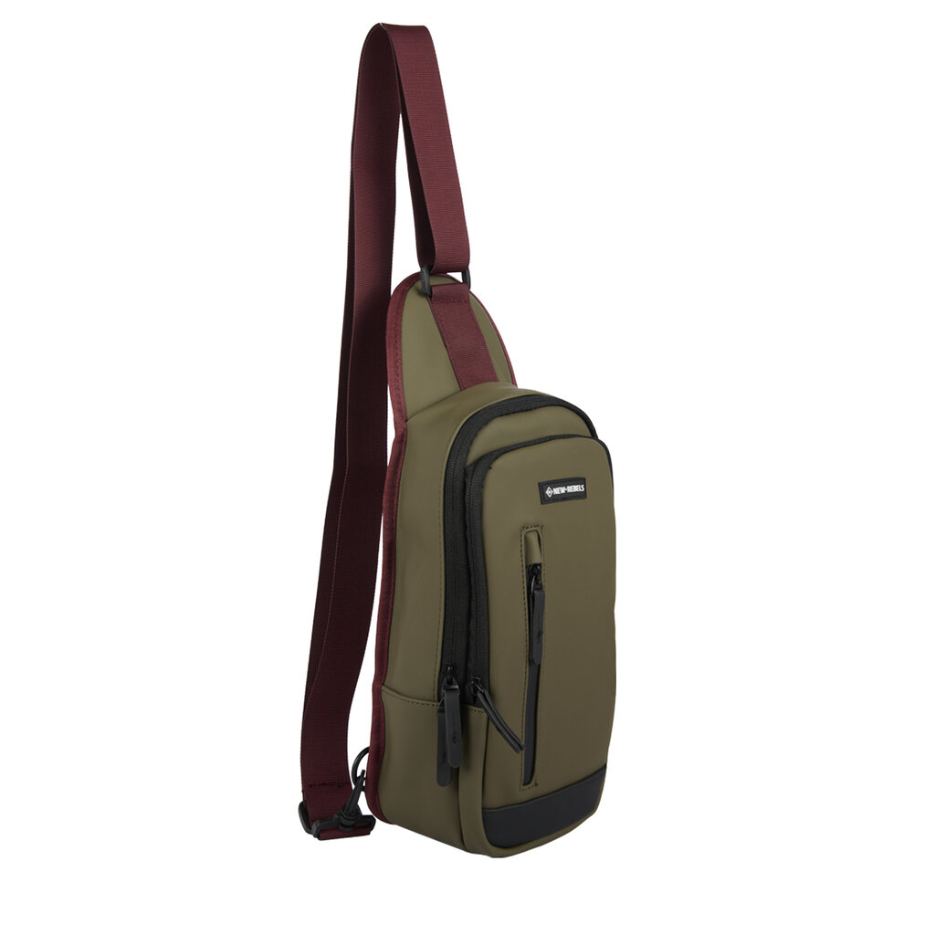 New Rebels New Rebels Julan - Fargo Crossbody Tas Olijf