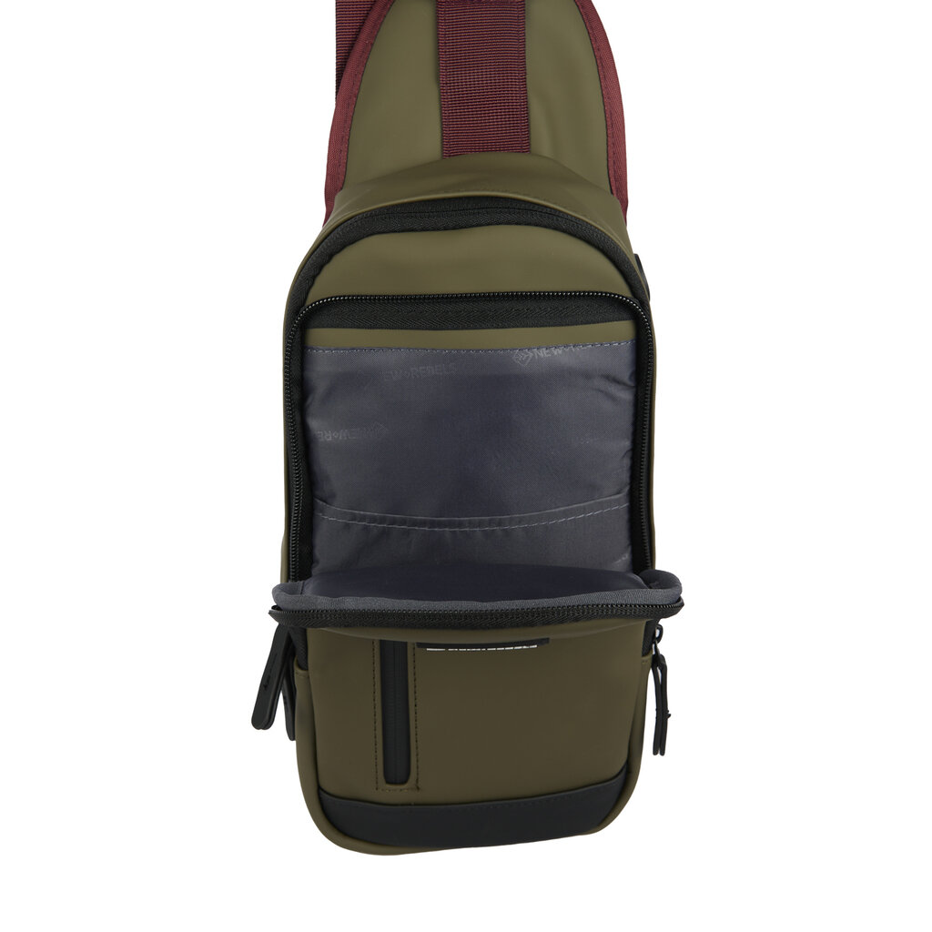 New Rebels New Rebels Julan - Fargo Crossbody Tas Olijf
