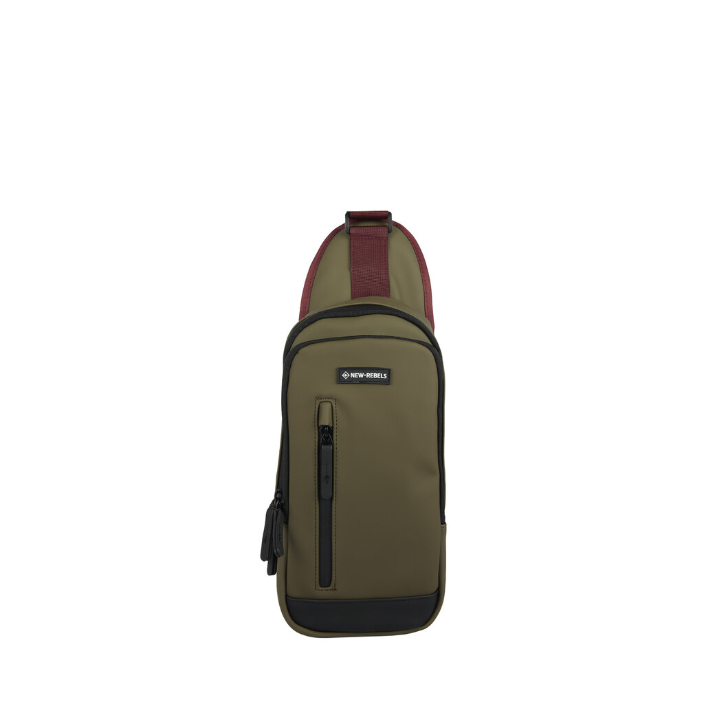 New Rebels New Rebels Julan - Fargo Crossbody Tas Olijf