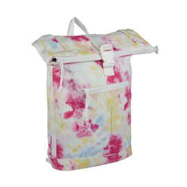 New Rebels Mart New York All Over 21L Rucksack Rolltop Wasserabweisend Laptop 15.6"