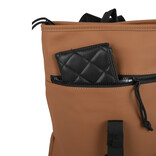 New Rebels New-Rebels Mart - Los Angeles Rolltop Backpack Small Cognac