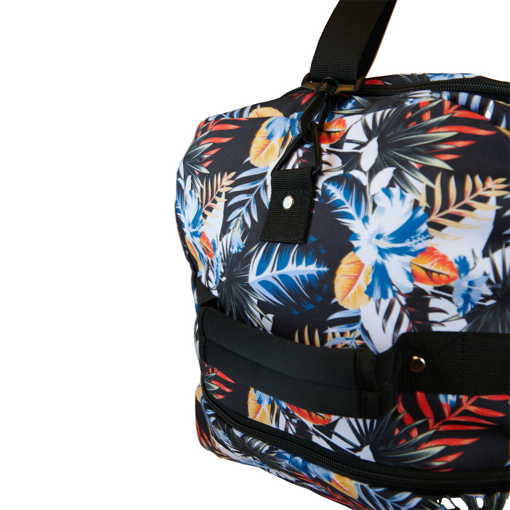 New Rebels New Rebels Cranford Newark Flower oprolbare reistas met 2 wielen - 110L vergrootbare tas met handgrepen en ritssluiting - lichtgewicht