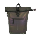 New Rebels New Rebels Reflect New York Two Tone 21L Rolltop Backpack Water Repellent Laptop 15.6"