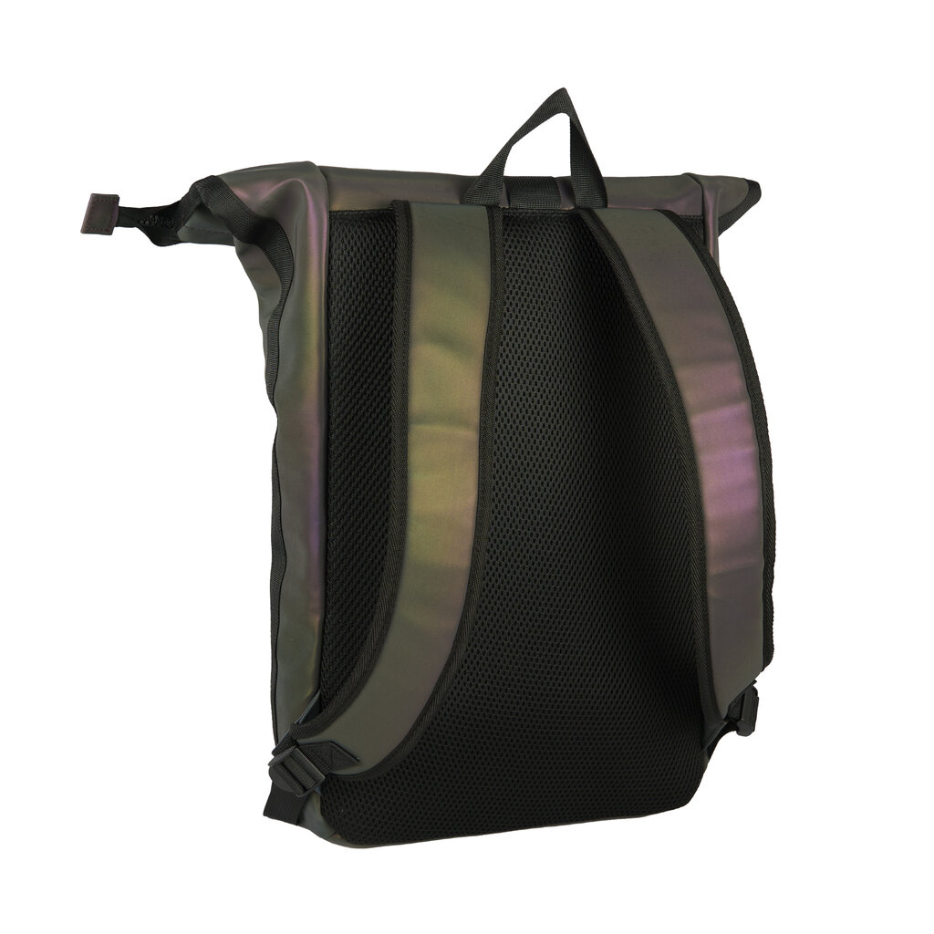 New Rebels New Rebels Reflect New York Two Tone 21L Rolltop Backpack Water Repellent Laptop 15.6"