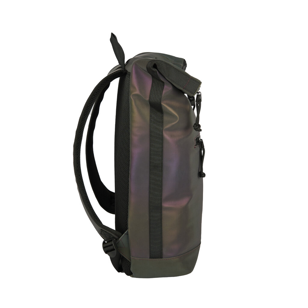 New Rebels New Rebels Reflect New York Two Tone 21L Rolltop Backpack Water Repellent Laptop 15.6"