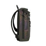 New Rebels New Rebels Reflect New York Two Tone 21L Rolltop Backpack Water Repellent Laptop 15.6"