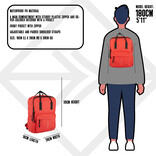 New Rebels New Rebels Mart Chicago Rot 17L Rucksack Laptop 13.3