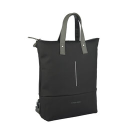 New Rebels Matteo Trenton Schwarz 18L Rucksack Shopper Wasserabweisend