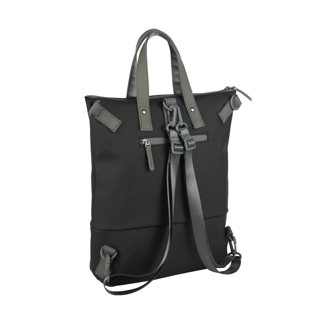 New Rebels New Rebels Matteo Trenton Schwarz 18L Rucksack Shopper Wasserabweisend